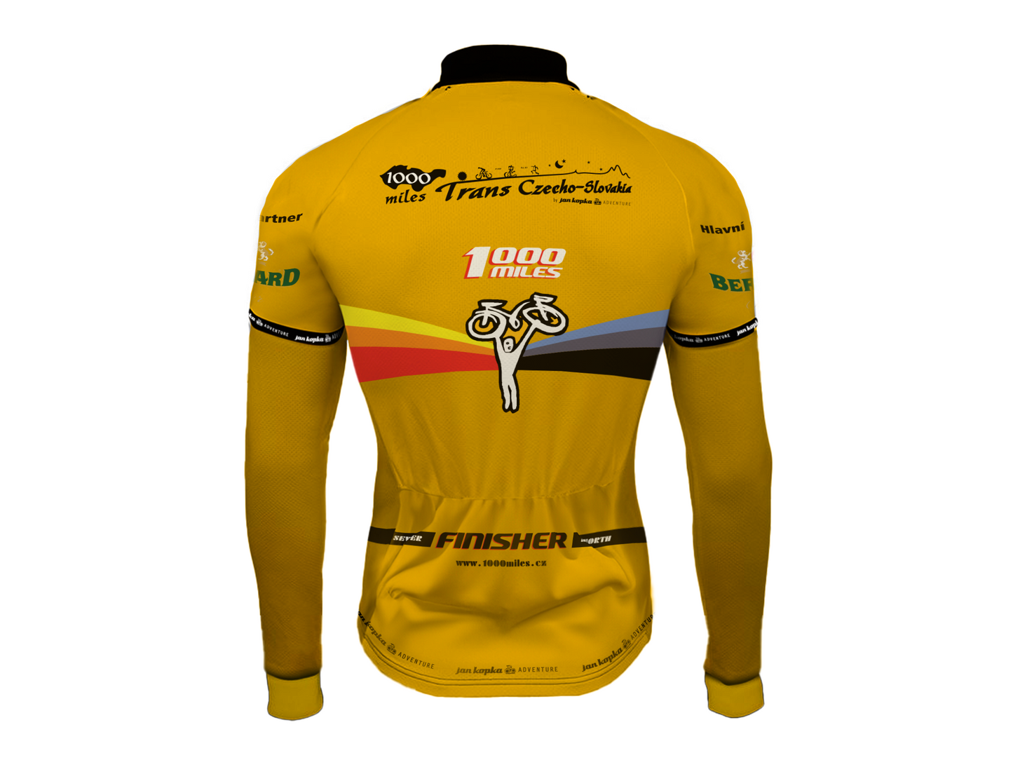 Cyklistický dres - POUZE PRO VÍTĚZE A FINISHERY! - NA OBJEDNÁVKU!